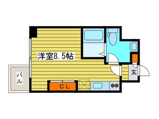 プライマル札幌北18条の物件間取画像